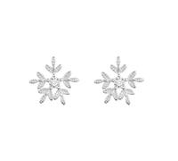 Acrylic Hoop Earrings for Women For Women (Silver, One Size)