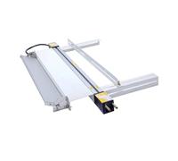 Acrylic Hot Bending Machine Organic Sheet Plastic Sheet Heater PVC Panel Bender with Length/Angle Positioning Bracket(125 cm)