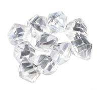 Acrylic Ice Rock Gems 200pcs Decorative Stones for Various Applications (transparent)