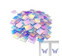 Acrylic Iridescent Sheet - 100Pcs Radiant Colorful | Resin Mosaic Art