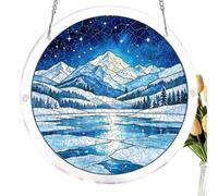 Acrylic Jigsaw Puzzle Solar Catcher,83 Pieces DIY Colorful Stained Glass Puzzle Art | Acrylic Puzzle Gardening,For Student Room Office Apartment Bedroom Living Room Window Storage Room Decor And