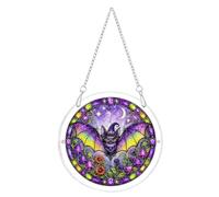 Acrylic Jigsaw Puzzle Suncatcher 2D Halloween Ornament