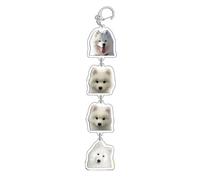 Acrylic Keychain, Dog Pendant, Animal Chain, Pet Ring, Pen, Chain, Elegant, Bag, Pendant, Couple, Fashion Gift,