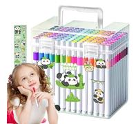 Acrylic Kids Markers - Waterproof Coloring Paint Pens, No Smudge Art Markers, Smooth Ink Acrylic Painting Pen Feature, School Classroom Supply with Easy Control, Travel Easter Creative Tool for Kids
