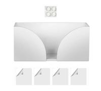 Acrylic Kitchens Countertop Paper Towel Holder with Nonslip Base Modern Design for Home Restaurant Commercial Grade Napkin Dispenser