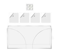 Acrylic Kitchens Countertop Paper Towel Holder With Nonslip Base Modern Design For Home Restaurant Modern Tabletop Napkin Stand