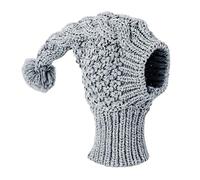 Acrylic Knitted Dog Hat for Whippets Italian Greyhounds Soft Winter Warm Cap for Daily Walking Outdoors Adventure Dog Accessories