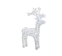 Acrylic LED Reindeer Premier White One Size