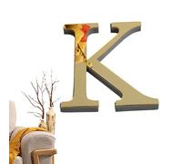 Acrylic Letters for the Wall, Self-Adhesive 3D Alphabet Wall Stickers, Light Gold Acrylic Letter Decals for Home Decor, Wall, DIY Art Wall for Home, Bedroom, Living Room