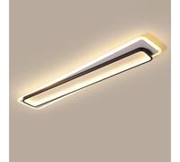 Acrylic Linear LED Ceiling Lamp - Modern Design, Perfect for Study Room, Corridor, Balcony, Entryway, Foyer, Stairwell, Aisle, Loft, Restaurant, Chaner