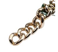 Acrylic Linking Rings 100 pcs Multicolor 27x32mm Open Quick Link for Jewelry DIY(Rose Gold)