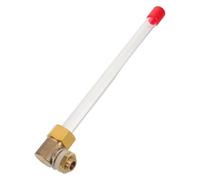 Acrylic Liquid Level Gauge 1/4 Inch Thread for Boiler Water Tanks | High Transparency Tube, Scale, Construction, Suitable for Industrial Reservoirs, Fire Pools and Commercial Maintenance