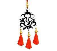 Acrylic Lord Ganesha Car Hanging Car Rear View Mirror Decor Ornament