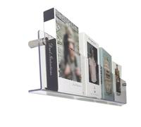 Acrylic Magazine Holder - Wall Mount Display Stand for Living Room, Office, & Waiting Room - Stylish Organizer for Books & Comics