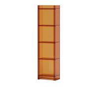 Acrylic Magazine Rack, 4-Tier Floor Organizer for Living Room, Office, Bathroom Storage, Display Newspapers, Magazines, Letters