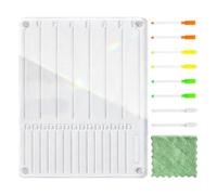 Acrylic Magnetic Calendar for Fridge Daily Meal Planner Whiteboard