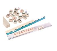 Acrylic Mahjong Rack - Clear Tile Holder, Pushers Game Set, Tabletop Play Instrument | Mahjong Tile Racks Club Family Gatherings, Perfect for Events Holiday Party Night Entertainment