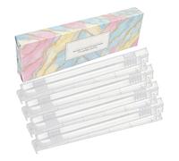 Acrylic Mahjong Racks | with Pusher Acrylic Non-Slip Tray - 4-Piece American Mahjong Accessories - for Adults Beginners Player Travel Home Daily Party Club
