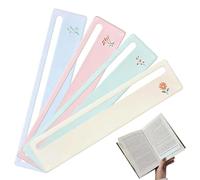 Acrylic Mahjong Reading Set, 4-Piece Line Marking Ruler Strips, Beginner Friendly Mahjong Instruction Tool, Game Assist Accessories, for Learning, Practicing, Home, Travel, Party, , Night Brew