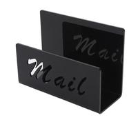 Acrylic Mail Holder, Desk Mail Organizer Sorter Countertop File Envelope Holder Letter Invoice Stand for Home School Office