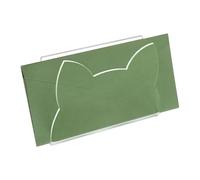 Acrylic Mail Organizer, Acrylic Mail Holder | Envelopes Displays - Cat Desk Letter Organizer for Binder Books, Countertop Document Sorter
