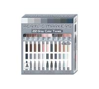Acrylic Marker Set Professional Color Artist Student Drawing Sketch Craft Project Practical Storage Case Marker Set