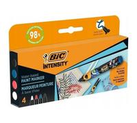 Acrylic Markers Intensity Classic Paint 4 Pcs Bic Top Quality