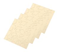 Acrylic Mirror DIY 40pcs Star Golden Wall Stickers Decor for Bathroom