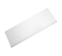 Acrylic Monitor Memo Board for Screen Bottom Notes | Smooth Surface, Monitor-mounted Right Angle Molded Design, Home Office Desk Use, Easy Cleaning