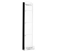 Acrylic Monitor Memo Board - Transparent Side Panel, Clear Organizer Messages on Desk | Self Adhesive Computer Monitor Mount Office Phone Task Note Management Accessories thu