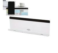 Acrylic Monitor Message Board - Screen Side Memo Panel, Desktop Tasks Reminder Display, Holder Notepads On Workstation | Office Productivity Organizer Tool Business Geb