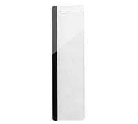 Acrylic Monitor Notes Holder - 30x8x2cm memo panel on the computer side, transparent acrylic note organizer, reminder pad of the correct | Fits most screens Desktop Work Ratio