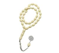 Acrylic Muslim Prayer Beads, Oval Ergonomic Rosary, Muslim Prayer Beads for Daily Worship and Comfort Grip, フリーサイズ