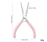 Acrylic Nail C Curve Pincher Pinching Tool Clamp Shaping Tweezers Nails Extension Clips UV Polish Extend Nail Tips Manicure Tool