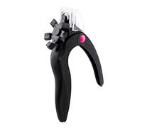 Acrylic Nail Clipper U Shaped Nail Edge Trimmers False Nail Tip Scissors Black
