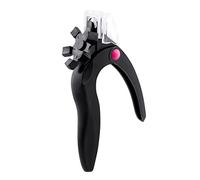 Acrylic Nail Clipper U Shaped Nail Edge Trimmers False Tip Scissors Black, acrylic clipper
