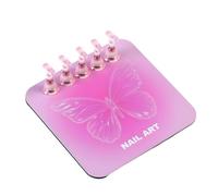 Acrylic Nail Stand, Magnetic Nail Practice Holder, Reusable Adhesive Putty Clay Manicure Tool, Art Accessories for Home, Beauty, Salon, Travel, School, Apartment, Parties