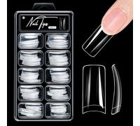Acrylic Nails Tips French Nails Tips For Acrylic Nails Full/Half Covers Artificial False Nails Tips With Storage Case