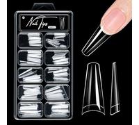 Acrylic Nails Tips French Nails Tips For Acrylic Nails Full/Half Covers Artificial False Nails Tips With Storage Case