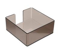 Acrylic Napkin Case for Home and Mall, Brown Tissue Holder