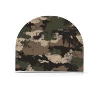 Acrylic Napkin Holder 2 Pack 4mm Thick Acrylic One-Piecing Molding Fits Dinner/Cocktail Napkins Home & Kitchen Use All Year Round Use Camouflage with Grunge Elements_1