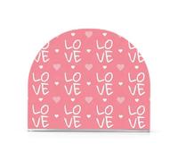 Acrylic Napkin Holder 2 Pack Holds 50-60 Napkins Space-Saving Modern Design Fits Dinner/Cocktail Napkins Kitchen & Dining Table All Year Round Use Blush Love Heart