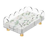 Acrylic Napkin Holder Transparent Rectangular Napkin Paper Stand Versatile Paper Hand Towel Holder for Home Kitchen Bathroom(Rectangular)