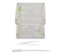 Acrylic Nest House, Castle Villa Farm for Observation, Transparent Nest Display Box with Ventilation Net and Moisturizing Cotton for Science