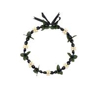 Acrylic Nut Necklace Adjustable Clavicle Chain Handcrafted Accessory for Beach Parties and Event Skin Friendly Festival Jewelry Shell Detail Adjustable Clavicle Chain Jewelry for Graduation and Event