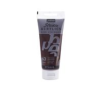 Pébéo - Studio Acrylics Fine Acrylic - Acrylic Paint - Red Acrylic - Terra Rosa, 100 ml