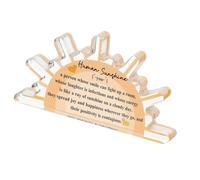 Acrylic Ornaments - Sun Inspirational Table Sign, Sun Uplifting Desk Sign | Positive Sunshine Desk Ornament, Uplifting Sunshine Table Display Stand for the But