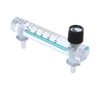 Acrylic Oxygen Flow Meter 2.5-25l with 8mm Hose Barb Connection