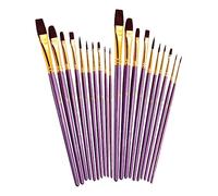 Acrylic Paint Brush Set 20pcs Artist Brushes for Hobbyists and Professionals Supplies Greater Control Painting Acrylic Paint Brushes