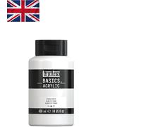 Acrylic Paint in Titanium White, 400ml - Ideal for Mixed Media and Underpainting